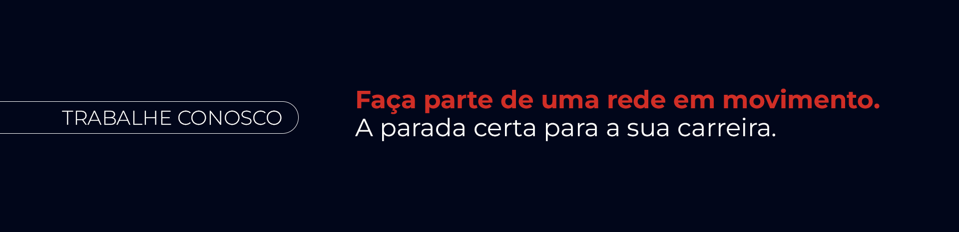 Trabalhe Conosco